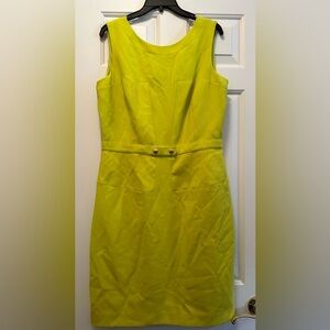 Antonio Melani Lime Green Dress (Size 12)